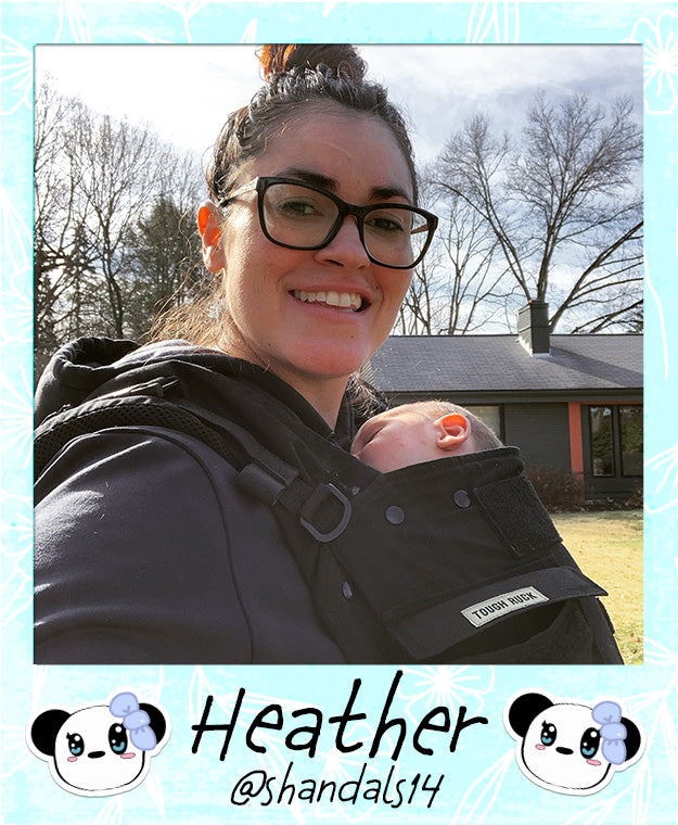 My Panda can help this brand new mommy and babe get out for a neighborhood stroll.