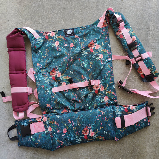 Fable Floral Teal Mer Duo2 Full Buckle